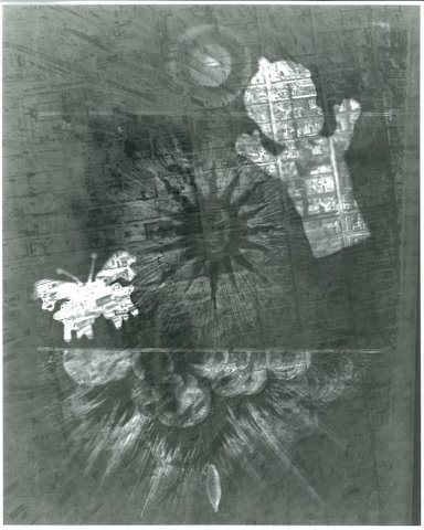 Baby, black sun, butterfly, and bindu over New York(3)